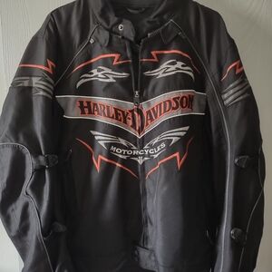 RARE Harley Davidson Screaming Eagle Riding Mesh Jacket Men's Size Large HTF
